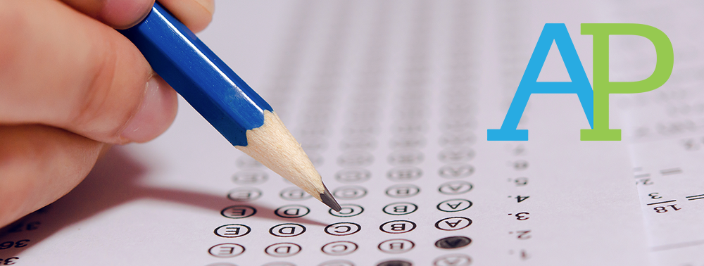 Pencil resting on an exam answer sheet